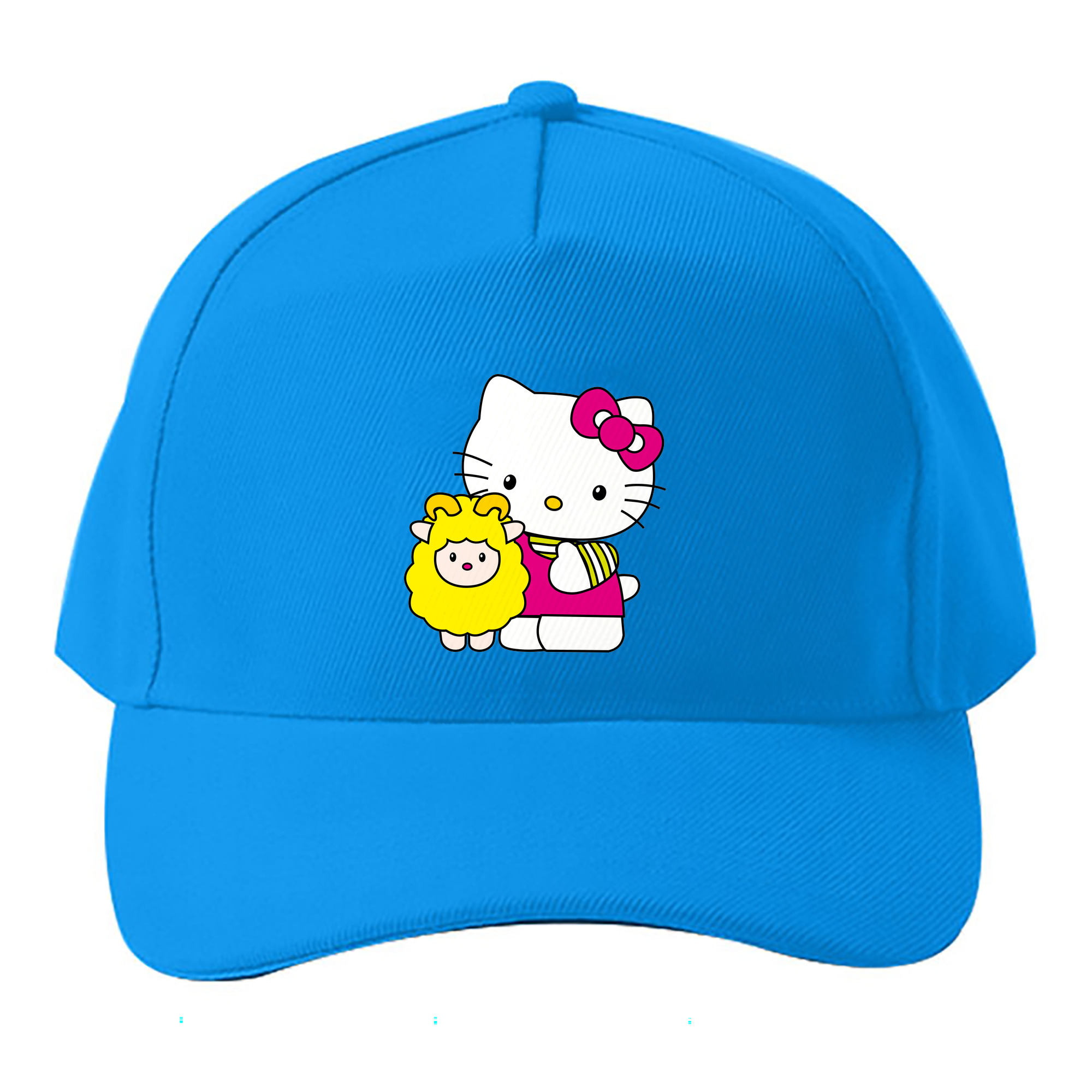 （画像用） Hello Kitty ハローキティ ベースボールキャップ 綿100％ 男女兼用 帽子 スポーツ